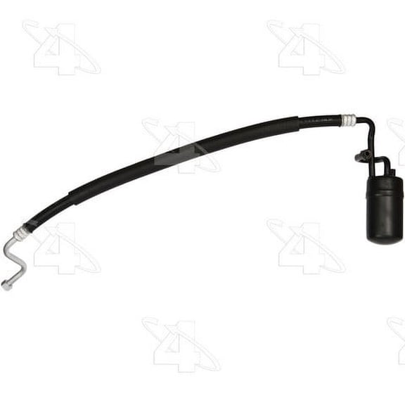 Four Seasons A/C Accumulator with Hose Assembly,A/C Refrigerant Suction Hose P/N:55636 Fits select: 1986 FORD THUNDERBIRD, 1986 MERCURY CAPRI