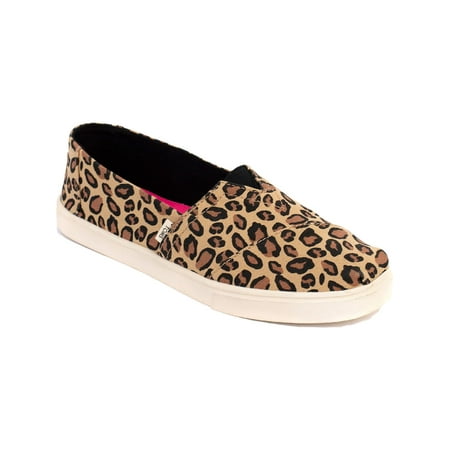 

Toms Womens Classic Alpargata Flat Animal Print Casual and Fashion Sneakers
