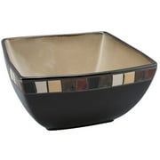 Hometrends Mosaic Tile Square 8" Serving Bowl
