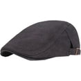 thumbnail image 7 of CoCopeaunts Newsboy Cap Classic Vintage Men Women Hat Cotton Beret Adjustable Ivy Cap Casual Spring Summer Sun Hat Beret Hat, 7 of 7