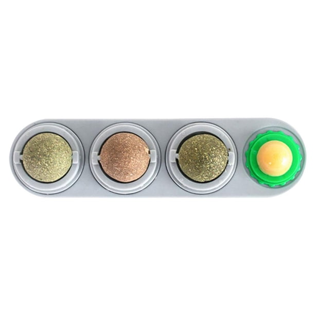 Bolas de hierba gatera extraíbles naturales para rechinar los dientes Bola Los 20.5X6X5cm jinwen Juguetes de pared con hierba gatera