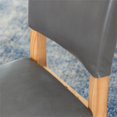thumbnail image 3 of Open-Back Parsons Dining Side Chairs (Set of 2) - Charcoal, 3 of 5