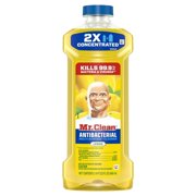 Mr. Clean All Purpose Cleaner, Floor Cleaner for Mopping, Cleaning Liquid, Lemon, 23oz - 2 Pack