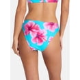thumbnail image 3 of No Boundaries Mid Waist Bikini Bottoms, Women's XXS-XXL, 3 of 5