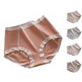 thumbnail image 2 of Paiwinds Women‘s Plus Size High Waist Cotton Briefs for Pear Shape, Solid Color Enlarged Underwear with Full Coverage & Support, Size XL-5XL, 2 of 6