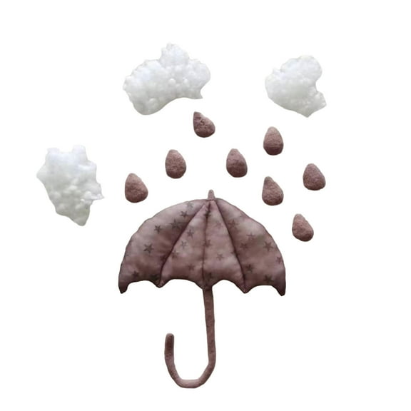 Baby Photography Props Umbrella Cloud Raindrop Set Photo Props Photostudio Backdrop Photo Posing Props Accessory