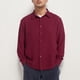 thumbnail image 3 of Camisa informal de lino para hombre con botones, manga larga y corte holgado, mezcla de poliéster para otoño, cuello en V, tallas S-XXXL, lavable a máquina, 3 of 8