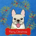 thumbnail image 3 of CafePress - French Bulldog Christmas Wreat - Mens Football Shirt, 3 of 4