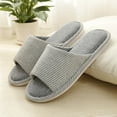 thumbnail image 2 of Slippers for Women,Men's And Summer Thick Soled Indoor Non Leisure Bathroom Soft Soled Slippers,Womens Slippers,Navy,8.5, 2 of 9