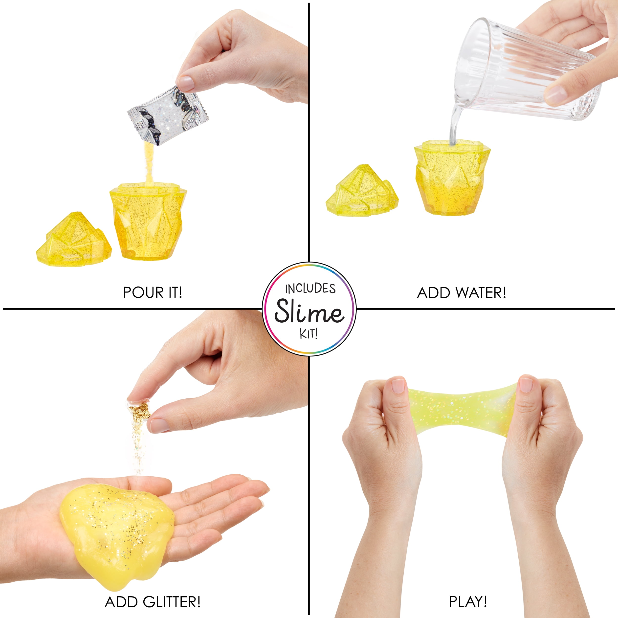 Rainbow High Sunny with Slime Kit & Pet, 11” Doll, Yellow, Ages 4+  (图4)