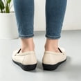thumbnail image 3 of Qaltryn Comfort Flats for Women Lightweight Casual Dressy Shoes Non Slip Flats Sole Penny Loafers Slip On Flats for Walking & Work, 3 of 9