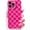 Hot Pink, variant on REQO Compatible for iPhone 15 Case Cute Checkerboard Lattice Plaid with Color Design for Girls Women Soft TPU Shockproof Protective Girly for iPhone 15 Case