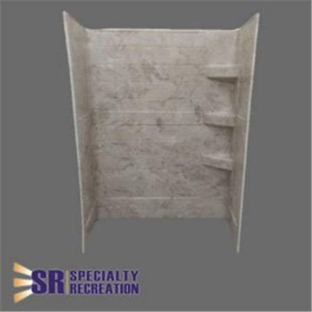 Shower Wall Kit - S Recreation SW2432GT Grand Shower Wall Panel - 24 x 32 x 66 in.