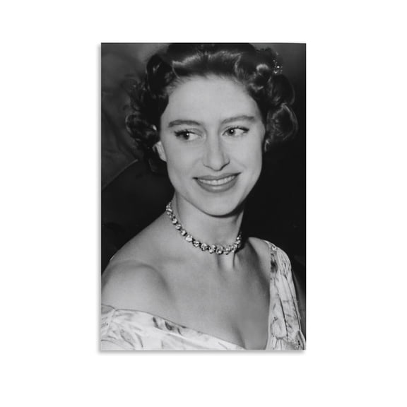 Girlguiding Officials Princess Margaret Retro Poster Artworks Picture Print Poster Wall Art Painting Canvas Gift Decor Home Posters Decorative 24x36inch(60x90cm)