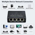 thumbnail image 4 of Divisor RJ45 LAN 1 A 2/1 3/1 4 Con Cable Alimentación USB 1000Mbps, 4 of 9