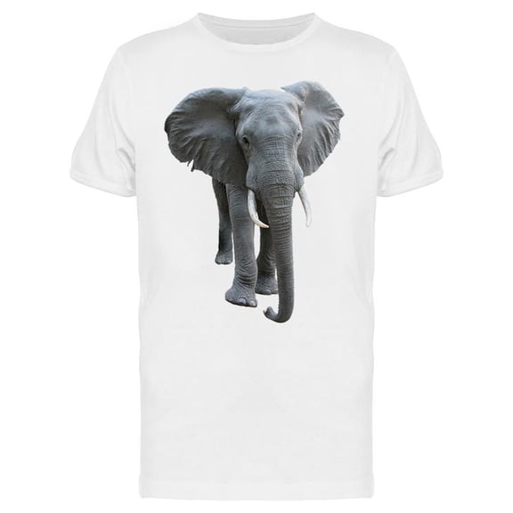 Delightful Looking Elephant Tee Men's -Image by Shutterstock