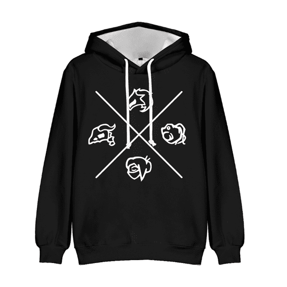 Slay the Spire 2 Merch Logo Bagless Hoodie Halloween Sweatshirt Streetwear Unisex Winter Fashion Fan Pullovers Top