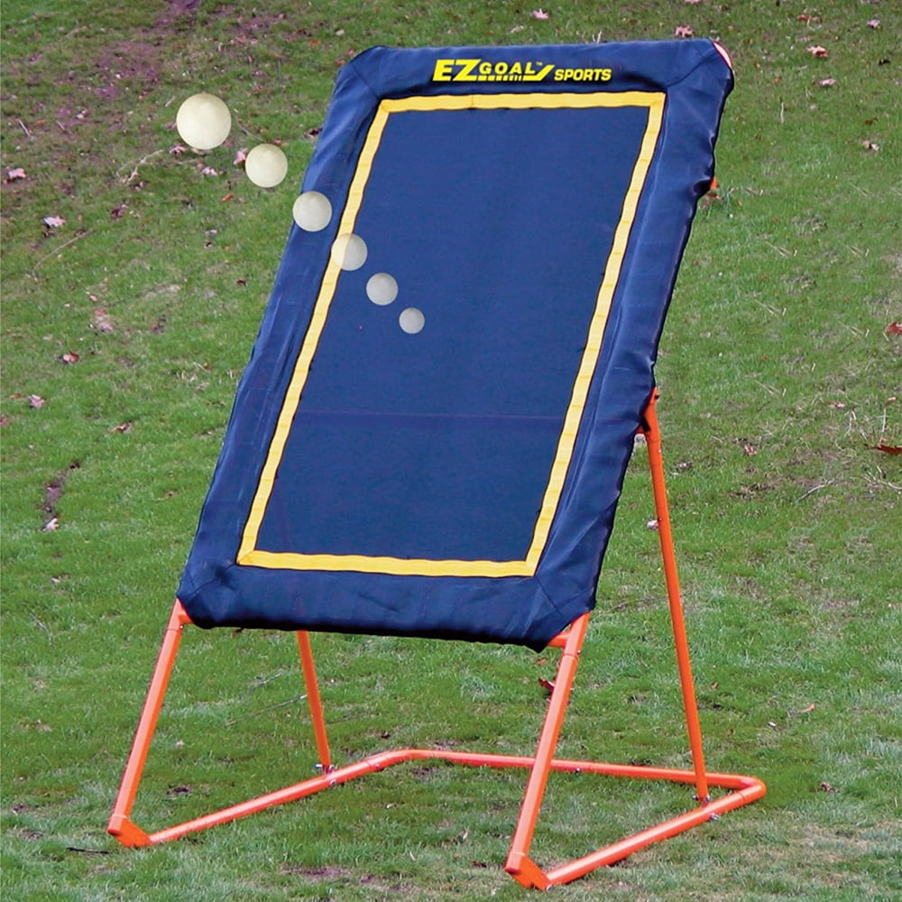 EZ Goal Folding Professional Lacrosse Rebounder Practice Net