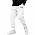 thumbnail image 3 of Yifymode Jogger Sweatpants for Men Drawstring Sweatpants | Fall Winter Cinch Bottom With Pockets, LOS ANGELES CALIFORNIA Graphic Print, 3 of 6