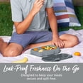 thumbnail image 6 of Bentgo Fresh Leak-Proof Versatile 4-Compartment Bento-Style Lunch Box with Removable Divider for Teens and Adults, Charcoal, 6 of 8