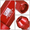 thumbnail image 3 of J2 Engineering 20Pcs Red M12 x 1.5 Wheel Tire Lug Nuts Closed End Aluminum Replacement with Adapter J2-LN-T7-038-15-RD, 3 of 5