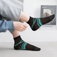 thumbnail image 4 of Salouo Neon Sign For Books Pattern Unisex Middle Tube Socks,Middle-Finger Knee High Socks Over The Calf Tube Stocking Crew Stockings for Women and Men Tube Socks, 4 of 8