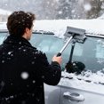 thumbnail image 3 of BotaniNest Heavy Duty Removal Scraper With Extendable Aluminum Pole For Windshield And Auto Glass Efficient Ice Brush And Squeegee Combo, 3 of 6