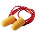 thumbnail image 4 of 3M Foam Single-use Earplugs, Corded, Orange, 100 Pair, 4 of 5