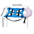 thumbnail image 3 of Dog Grooming Hammock - Foldable Pet Wash Sling, Portable Grooming Stand，Pet Restraint Hammock, Nail Care Hammock For Small Medium Pets Puppies Cats Home Salon Nail Trimming Ear, 3 of 5