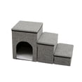 thumbnail image 2 of Escabeau pour Animaux Pliable, Marche de Rangement pour Animaux, pour Canapé, Lit Mezzanine, Multi-Usage, Portable, Gris, 2 of 8
