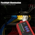 thumbnail image 4 of Ethernet Cable Tester,  Cable Tester Headphone Jack  for CAT5 CAT6 RJ11 RJ45 Cables, 4 of 7