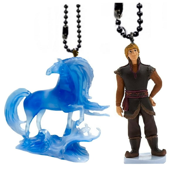 Nokk Elsa’s Horse & Kristoff PVC Keychain Dangler Ornament Figure Anna Boyfriend