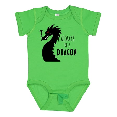

Inktastic Always Be a Dragon Gift Baby Boy or Baby Girl Bodysuit