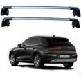 thumbnail image 1 of ROKIOTOEX Coyote Roof Rack Crossbars for 2023-2025 GV70, Lockable Silver Bars., 1 of 9