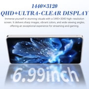 Smartphone, 108MP+78MP Camera, 8000mAh Battery, 6.99 QHD+ Display, 4+64GB, Snapdragon 8 Elite Gen5, 5G Phone, Face & Fingerprint Unlock, Dual SIM/GPS – Long Lasting Gaming Phone, Orange