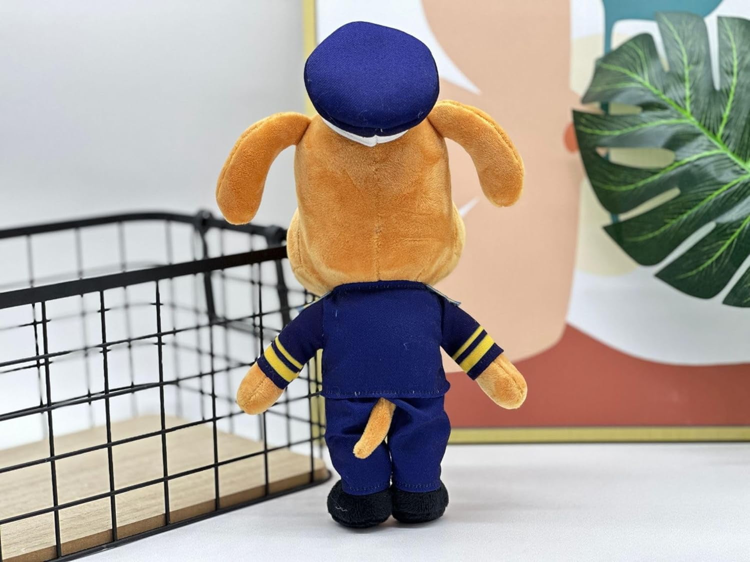Sheriff Labrador Soft Plush Toy, PP Cotton, 9.8"