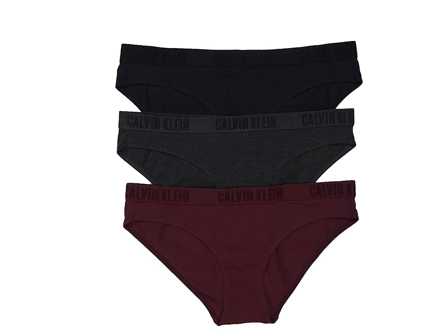 calvin klein women's 3 pack carousel bikini panty