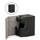 thumbnail image 5 of Caja de almacenamiento de tarjetas Zulema Portatarjetas de cuero Negro 90x88x145mm, 5 of 8