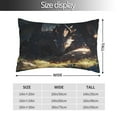 thumbnail image 2 of Salouo Sleeping Dragon In Forest Pattern Pillow Cases,1PC Pillow Covers with Envelope Closure Decorative Pillow Case for Bed Couch,Pillows Not Included-14"x20", 2 of 6