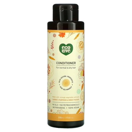 Ecolove 213108 17.6 oz Vegetable Family Conditioner Normal to Dry