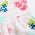 thumbnail image 5 of Zpanxa Toddler Girl Outfits Princess Dresses, Baby Girls Long Sleeve One-Piece Floral Print Skirt Casual Dress, Cotton Dresses Pink (6-9 Months), 5 of 8