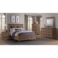 thumbnail image 4 of Intercon Furniture Alta Bedroom 2-Drawer Transitional Wood Nightstand in Brown, 4 of 4