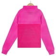 thumbnail image 7 of Jjayotai Women's Oversized Batwing Sweaters, 2024 Fall Outfits Crewneck Colorblock Ribbed Knit Trendy Pullover Tops Hot Pink XL, 7 of 7