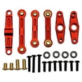 thumbnail image 2 of Varilla de Metal CUTICAT 6 Piezas Servo Enlaces Accesorios TT02 Rojo, 2 of 7