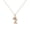 Gold, variant on Gold Plated Letter Pendant Necklace Heart Choker Jewelry for Women Accessory