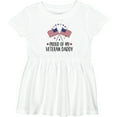 thumbnail image 3 of Inktastic Military Veteran Daddy Proud Son Daughter Girls Baby Dress, 3 of 5