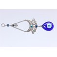 thumbnail image 5 of Colgante de ojo de diablo azul, amuleto para colgar en la pared, decoración del hogar, Luna, colgante de pared, mal de ojo, colgante de coche, forma de gota de agua Feliz Sencillez, 5 of 5