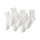 thumbnail image 1 of WAYAN6 Pairs Ruffle Socks for Women Girls,Casual Cute Ankle Socks Breathable Knit Cotton Warm Soft Frilly Crew Sock, 1 of 1