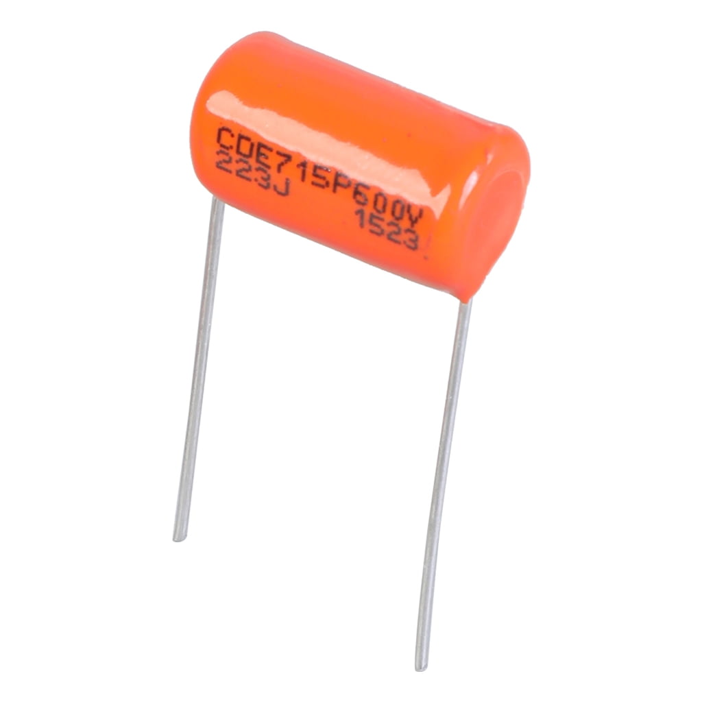 WINDLAND 10Pcs 600v 715P .022uf Electric Guitar Tone Caps Capacitors Replacement Orange Drop Capacitors Tone Caps Guitar Part