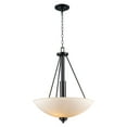 thumbnail image 4 of Trans Globe Lighting 70528-1 Mod Pod 3 Light 20" Wide Pendant - Black, 4 of 5
